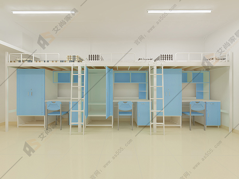 高低鐵架床公寓床