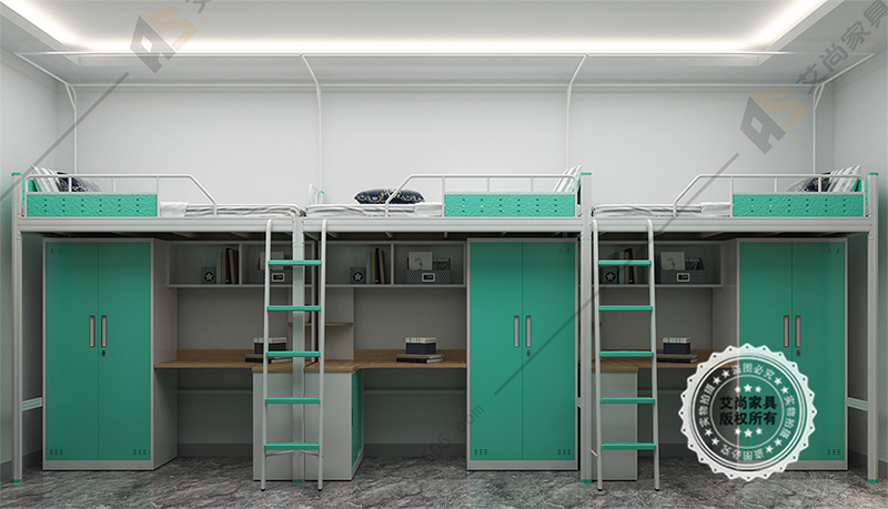 側梯-三聯體公寓床