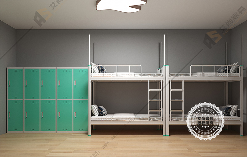 側(cè)梯-寢室上下鋪鐵床