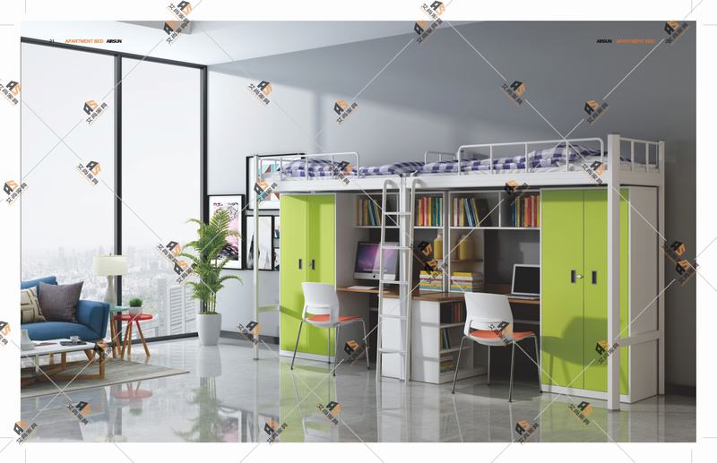 大學宿舍公寓床