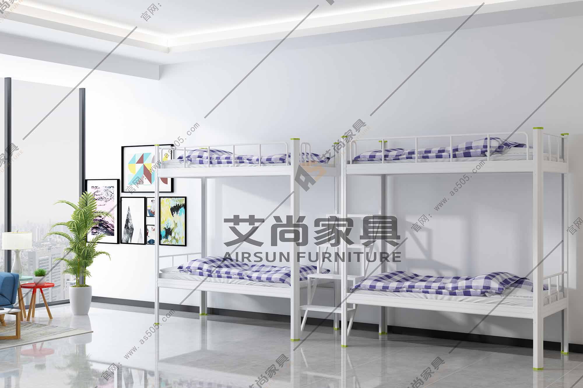 學生上下鋪鐵床