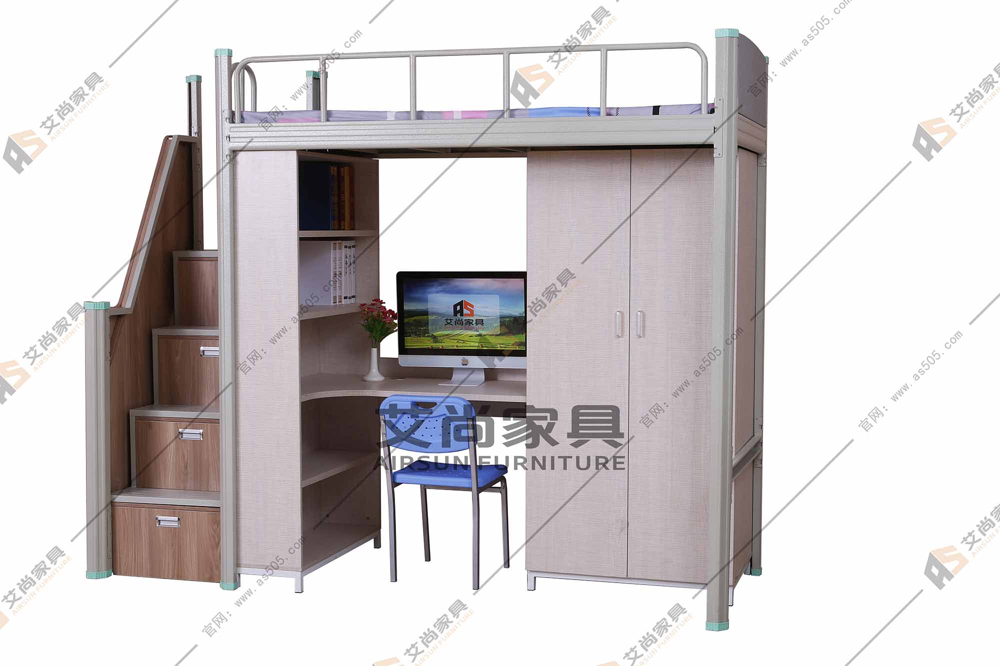 宿舍鐵架床廠家