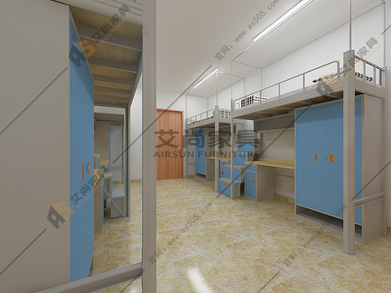 學(xué)生公寓床上床下桌