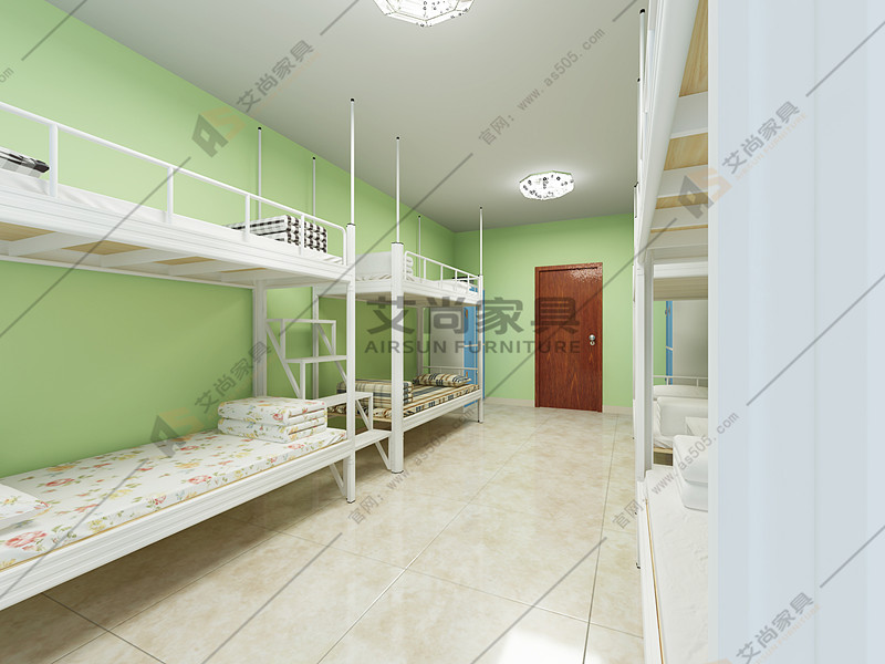 雙層鐵架床 雙層鐵架床