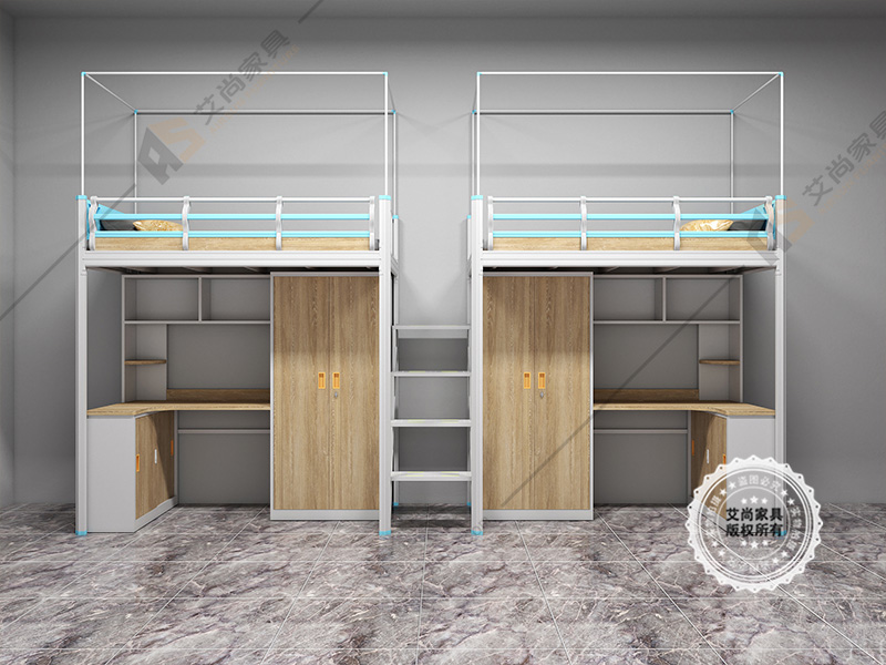 學生宿舍鐵架床