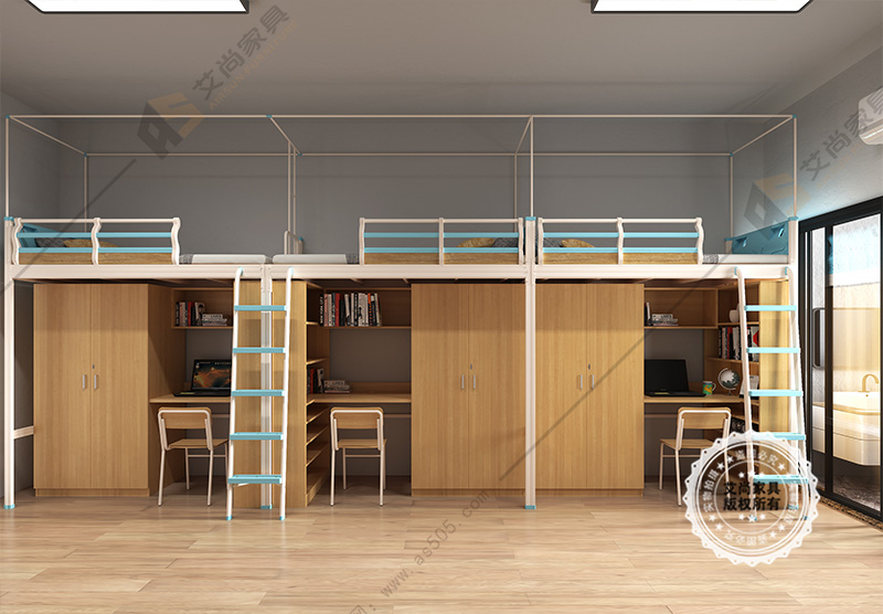 大學學生公寓床